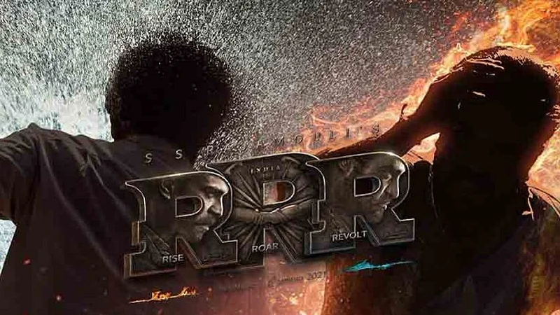 RRR Movie Poster