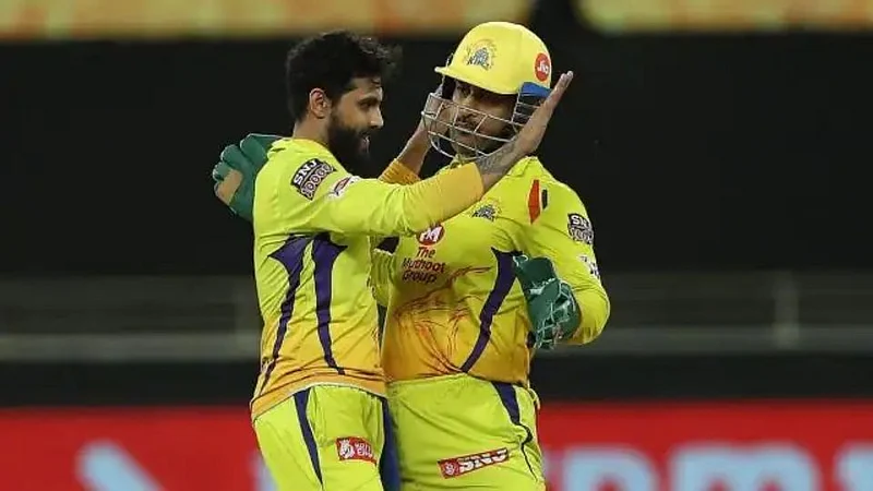 ravindra jadeja and ms dhoni