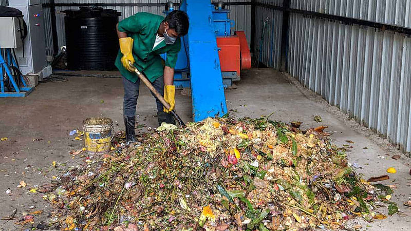 project of baramati municipality generate biogas from hotels and housing institutions Baramati