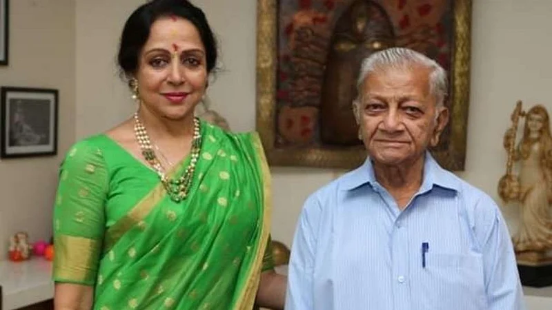Hema Malini and Mehta