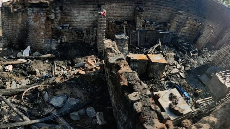 house fire