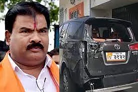 शिवसेना आमदार संजय गायकवाड यांची कार पेटवून देण्याचा प्रयत्न