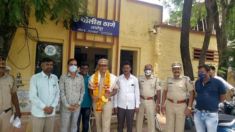 अर्धापूर पोलिस ठाण्यात पोलिस निरीक्षक अशोक जाधव रुजू