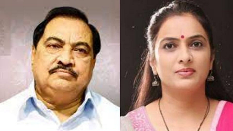 eknath khadse rohini khadse