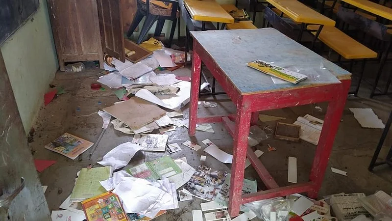 जारीकोट शाळेत साहित्याची मोडतोड; दहा दिवसांत दुसऱ्यांदा घडला प्रकार