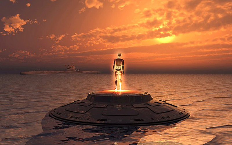 aliens in deep oceans