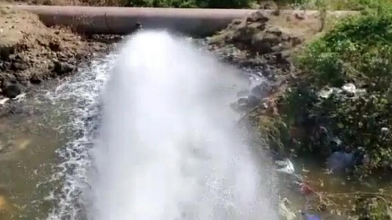 wastage of water