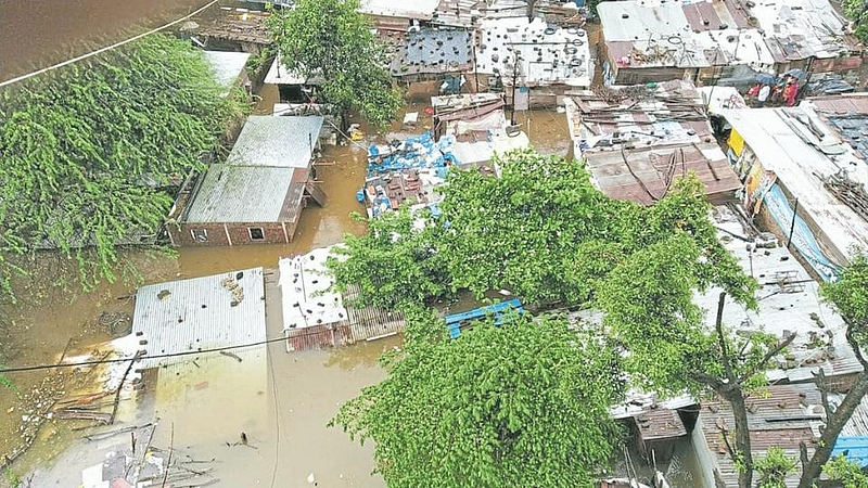 Flood Situation In Karad