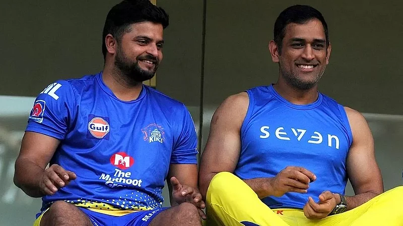 Raina and Dhoni