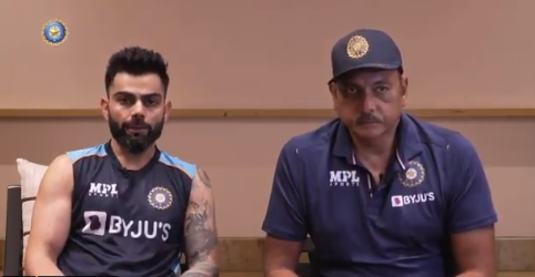 Virat Kohli and Ravi Shastri