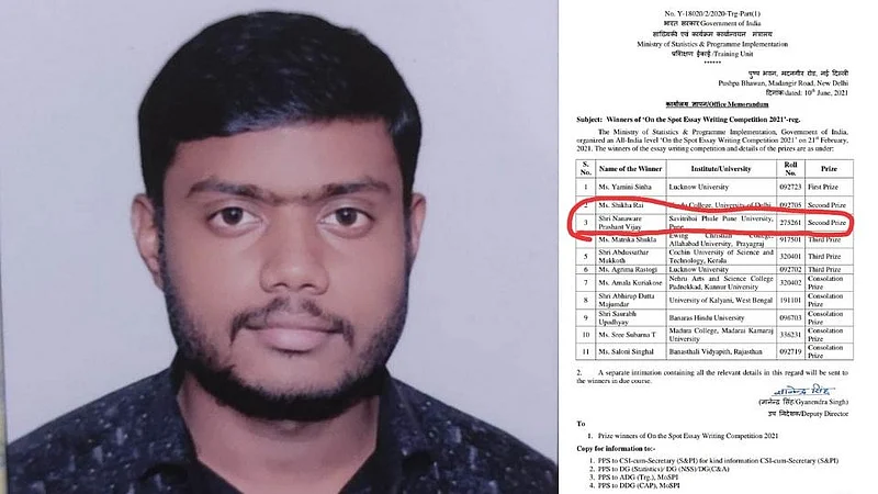 लय भारी! संख्याशास्त्राच्या स्पर्धेत पंढरपूरचा प्रशांत ननवरे भारतात दुसरा