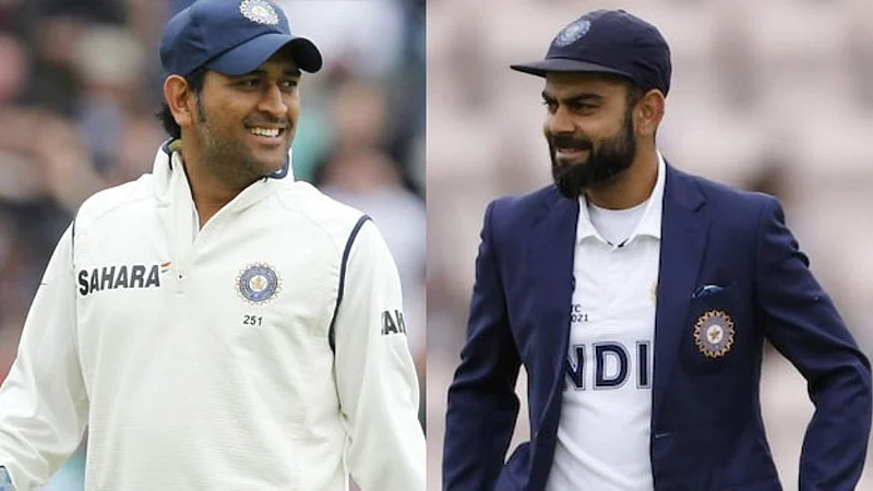MS Dhoni And Virat Kohli