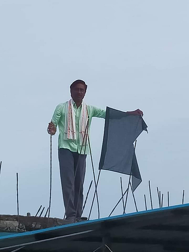 अर्धापूर तालुक्यातील सावरगाव येथे काळा दिवस