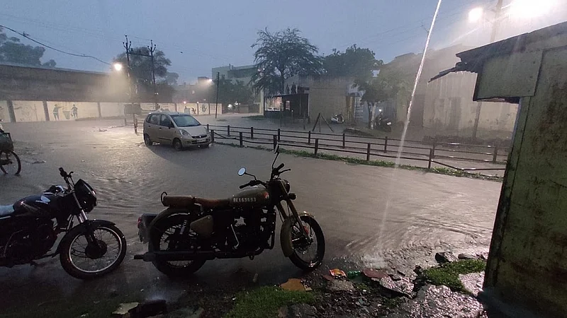 परभणीत जोरदार पाऊस