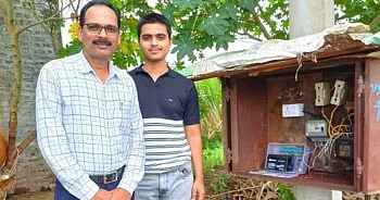 मुलाला वडीलांची काळजी..आणि तयार केले वीजपुरवठ्याचे डिव्हाईस