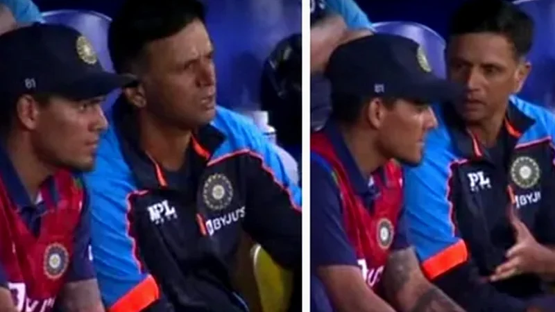 IND vs SL: 'ते' पाहून द्रविड ड्रेसिंग रूममधून खाली आला अन्...