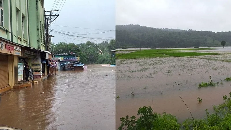 राजापुरात अर्जुना, कोदवली नद्यांचा शहराला वेढा