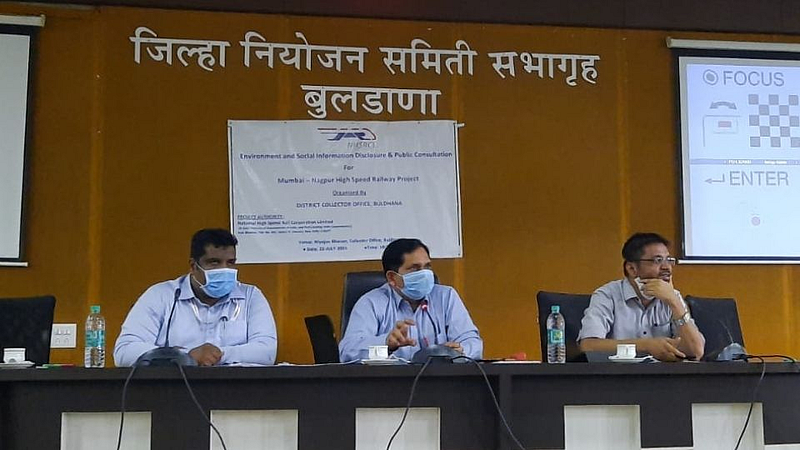 बुलडाणा जिल्ह्यातून धावणारा हायस्पीड बुलेट ट्रेन