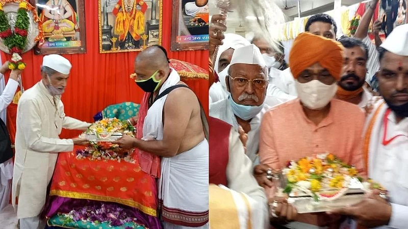 आळंदीतून माऊलींच्या पादुका पंढरीकडे मार्गस्थ