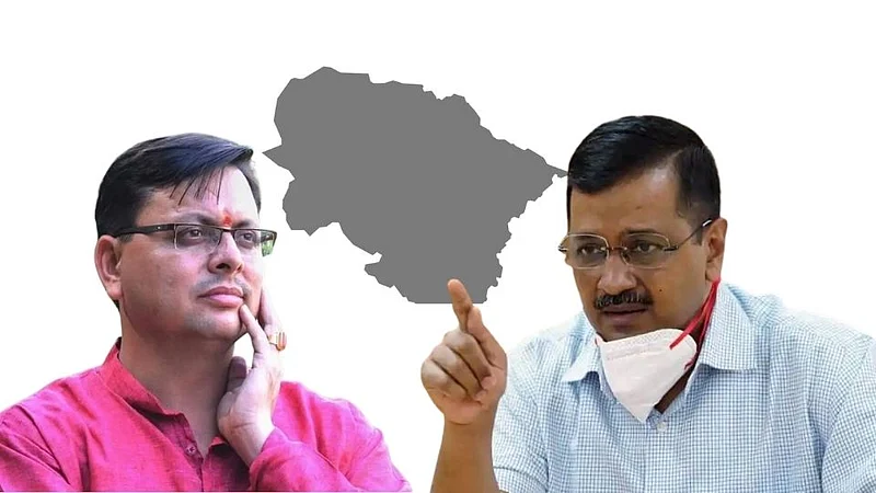 'आप'ची नजर उत्तराखंडवर, मोफत वीजेच्या आश्वासनावर CM धामींचं केजरीवालांना उत्तर