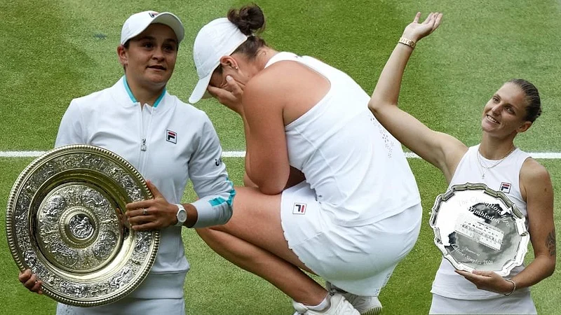 Ashleigh Barty and Karolina Pliskova