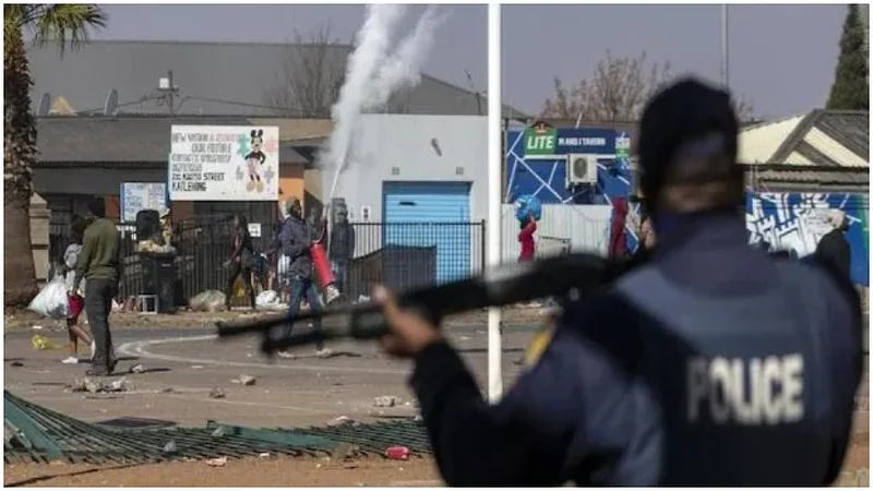 South Africa riots