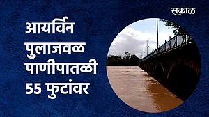 आयर्विन पुलाजवळ पाणीपातळी ५५ फुटांवर आयर्विन पुलाजवळ पाणीपातळी ५५ फुटांवर