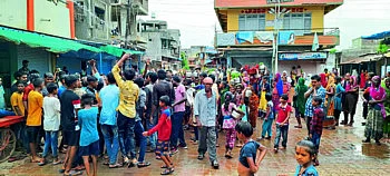 गाव बंद ठेवून वरुणराजाला साकडे