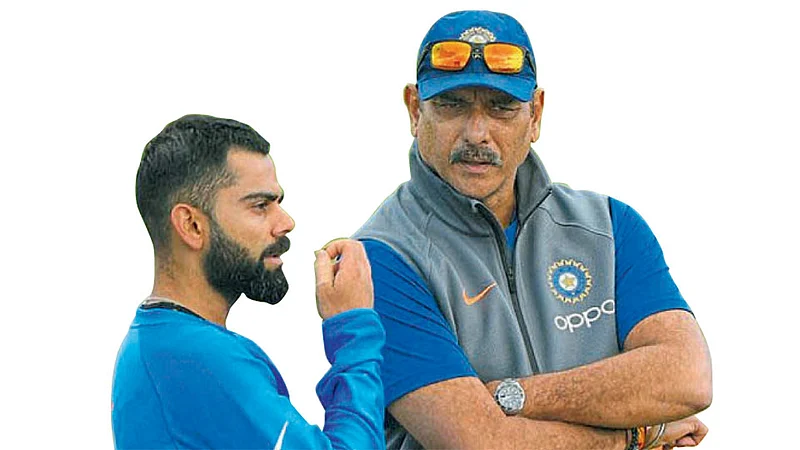 Virat Kohli and Ravi Shastri