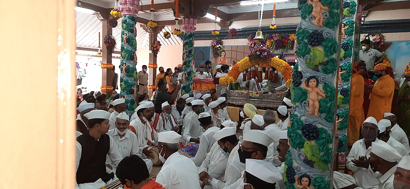 संत सोपानदेवांच्या पालखीचा प्रस्थान सोहळा रंगला