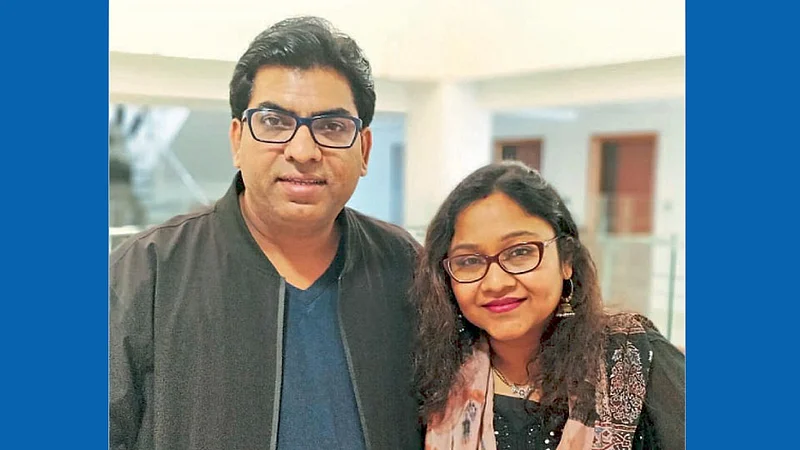 Ajay Thakur and Vandana Thakur