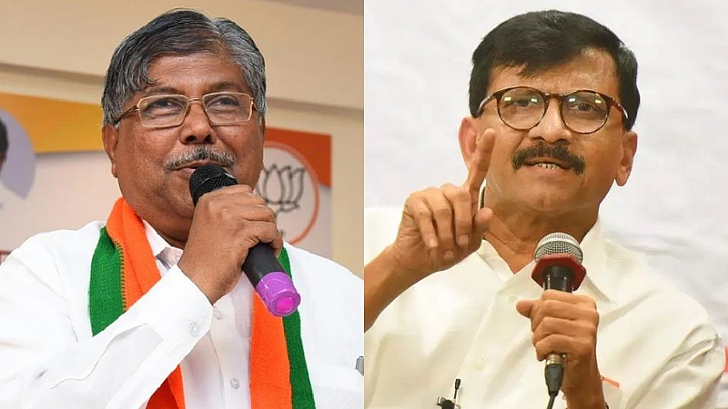sanjay raut chandrakant patil