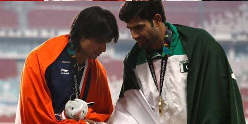 Neeraj Chopra and Arshad Nadeem