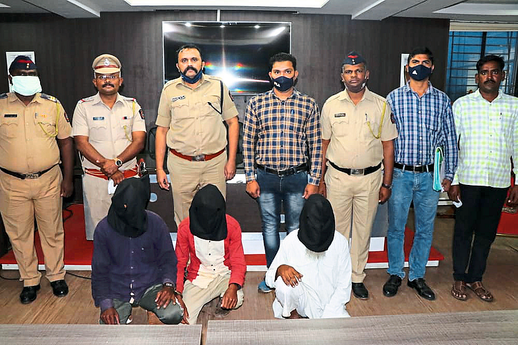 police arrested a gang of thieves who stole power pumps from wells in wavi