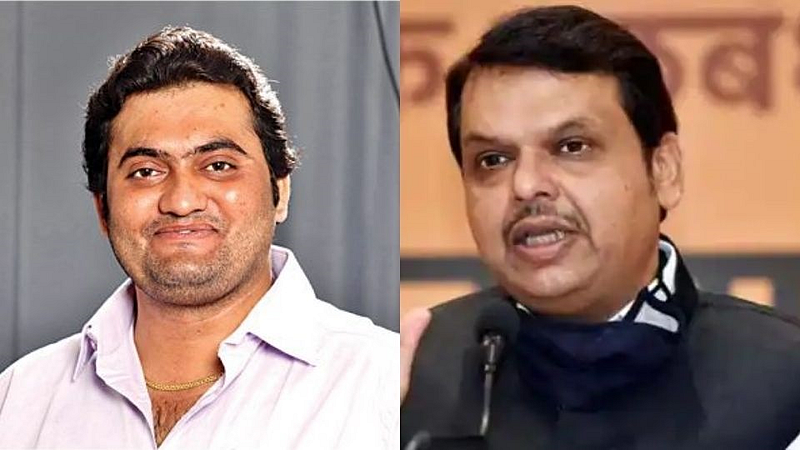 corporator mukesh shahane was lauded by devendra fadnavis
