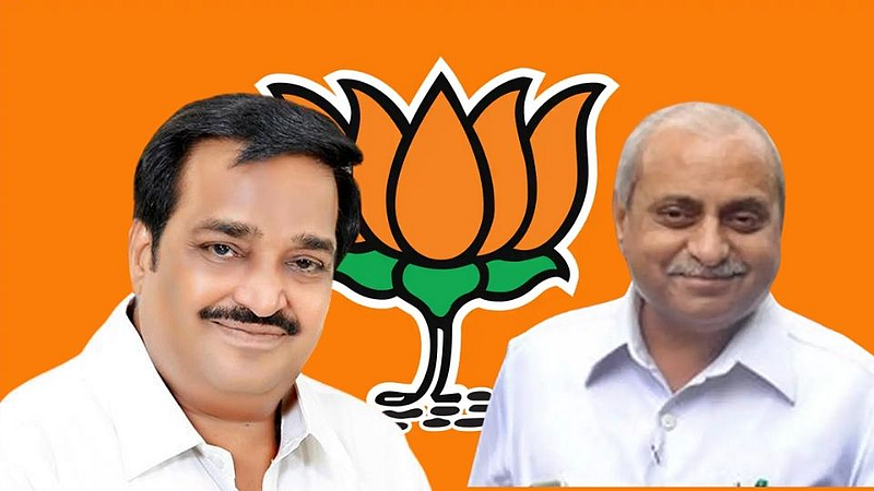 CR Patil and Nitin Patel