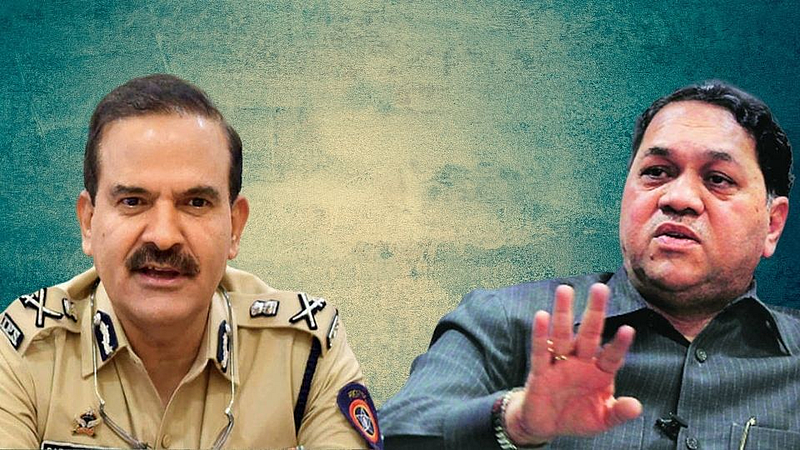 Dilip Walse Patil and Param Bir Singh
