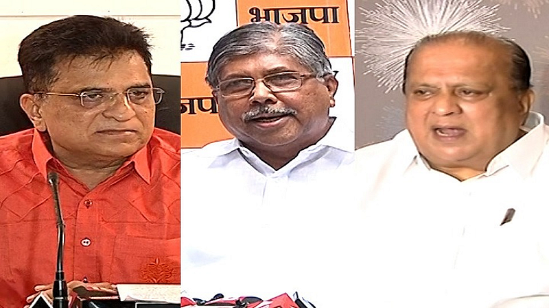 Hasan Mushrif,Kirit Somaiya,Chandrakant Patil