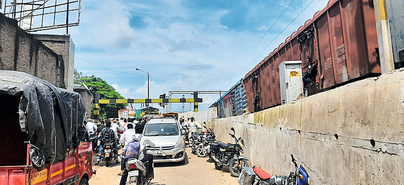 traffic jam problem in nandgaon