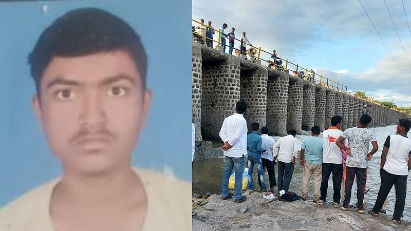 गणपती विसर्जन करताना युवक वाहून गेला! अद्याप बेपत्ता