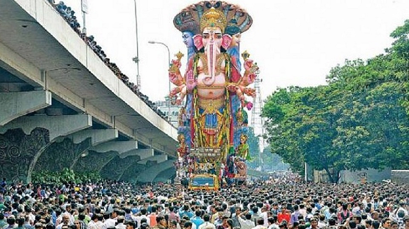 ४० फुटी गणपतीच्या विसर्जनाचा प्रश्न; तेलंगणा सरकार सुप्रीम कोर्टात
