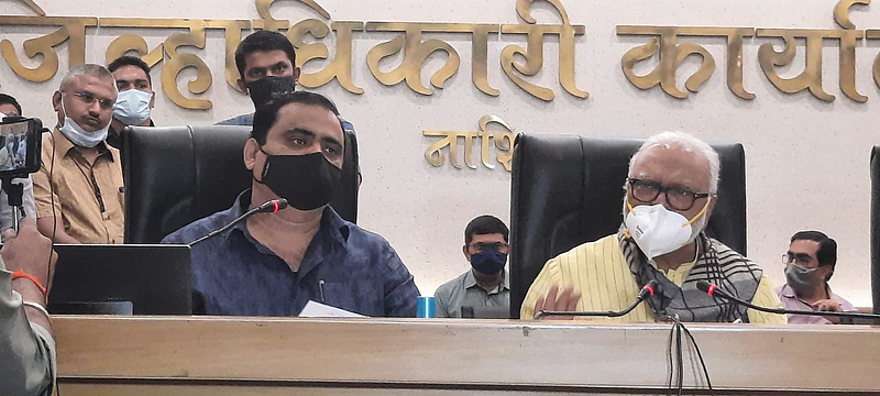 dispute in chhagan bhujbal mla kande was settled after the mediation of nashik collector