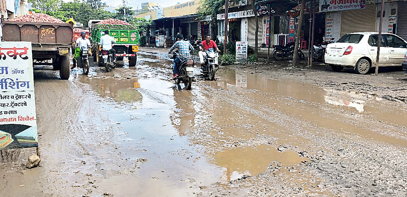 incomplete construction of nampur nalkas road politics