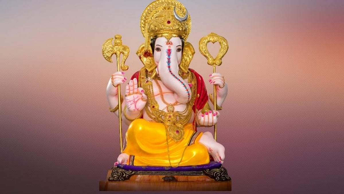 Ganesha Festival 2021 पूजन आराध्य देवतेचे! Sakal
