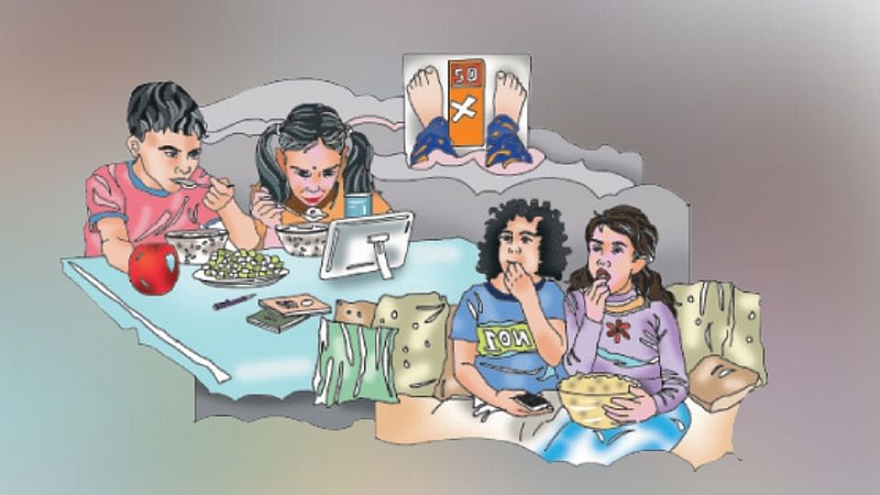 क्षितिजे अपार : ऑनलाईन ‘उदरभरण’