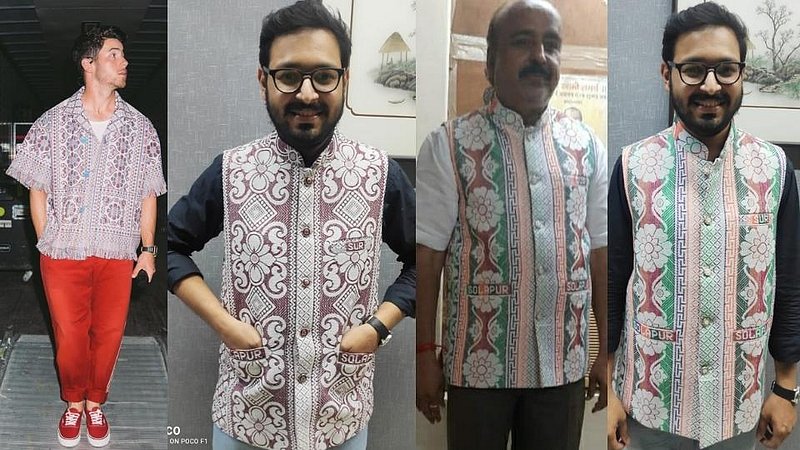 मोदी जॅकेटनंतर आता सोलापुरी चादर जॅकेटची क्रेझ ! पॉपस्टार निक जोनासमुळे नव्या फॅशनची ट्रेंड