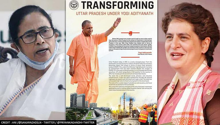 पूल तृणमूलचा; जाहिरात भाजपची; ट्विट गाजतेय काँग्रेसच्या प्रियांकांचे