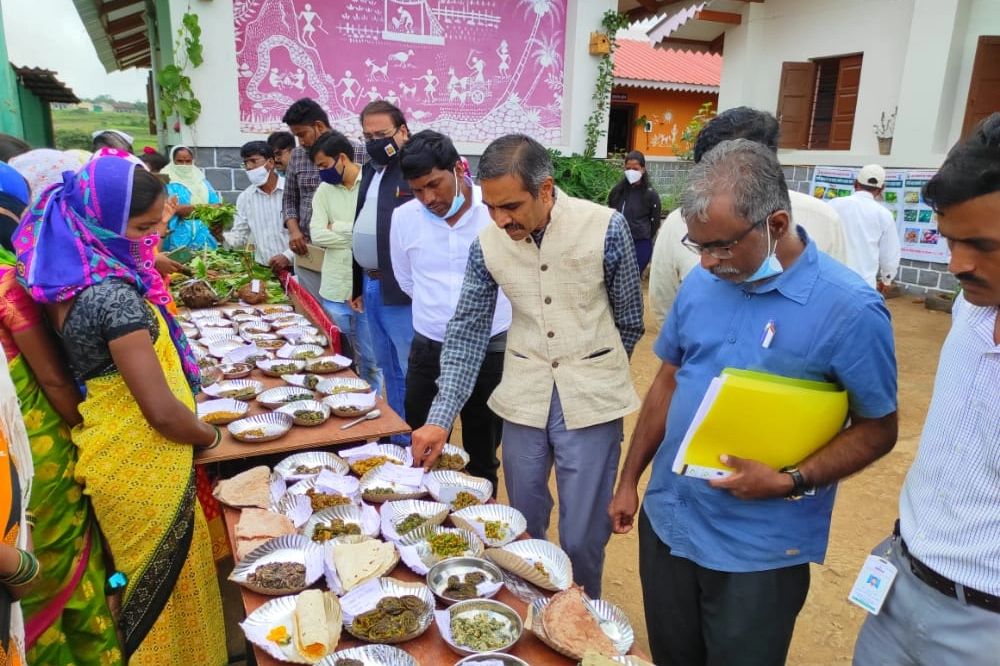 विषय तज्ञ संजय पाटील यांनी उपस्थित सर्व महिला सहभागधारकांना विविध प्रकारचे प्रश्न विचारून रानभाज्यांची विविध गुण वैशिष्ट्ये आणि उपयोग याविषयी माहिती जाणून घेतली.