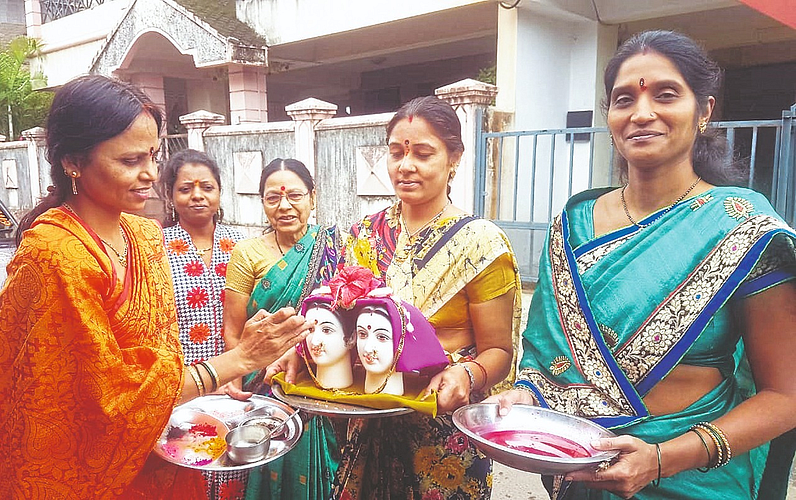 gauri pujan