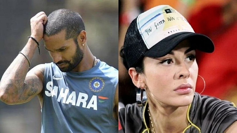 shikhar dhawan and aesha mukerji
